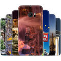 dessana Las Vegas TPU Silikon Schutz Hülle Case Handy Tasche Cover für HTC