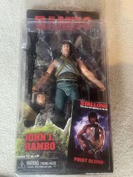 Rambo  first blood figur NECA verschweißt guter Zustand