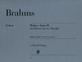 Walzer op.39, Klavier zu vier Händen, Brahms (Noten) PORTOFREI VOM FACHHÄNDLER!