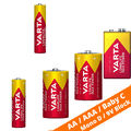 Varta AA LR6 AAA LR03 Baby C LR14 Mono D E Block - Longlife Max Power Batterien