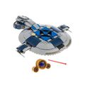 1x Lego Set Star Wars Episode 3 Droid Gunship 75042 blau grau unvollständig