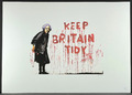 BANKSY * Keep Britain tidy * 70x50 cm * Lithografie * limitiert # 100/150