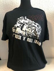 ACDC T-Shirt Rock n Roll Train Black *Restposten* AC DC schwarz