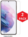 2x Schutzfolie Echt f. Samsung Galaxy S21 FE 5G Panzerfolie Displayschutz Folie