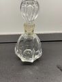 Parfüm Flakon leere Glasflasche dekorativer Verschluß