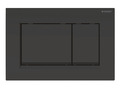 Geberit Sigma30 Betätigungsplatte für 2-Mengen-Spülung (schwarz / schwarz matt)