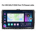 8Kern Android 13 Autoradio 8+128GB GPS NAVI Für VW GOLF EOS Polo T5 Passat Jetta