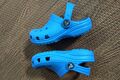 Crocs Schlappen Kids' Classic Clog, blau, Gr. C/ 9/ 25-26 wie neu