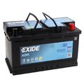 EXIDE EK820 AGM START-STOP Autobatterie Batterie Starterbatterie 12V 82Ah EN800A