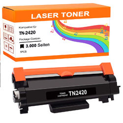 XXL Toner kompatibel für Brother TN-2420 DCP-L2530DW HL-L2350DW MFC-L2710DW3590+verkauft !  100% Käuferzufriedenheit !  XXL-Inhalt