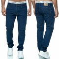 Herren Jeans Hose Stretch Übergröße Übergrößen 5 Pocket Jeanshose SCHWARZ GA