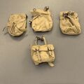 4x 1:6 WW2 US Airborne Paratrooper Musette Bag Backpack For 12'' Gi Joe BBI DID 