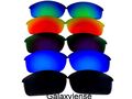 Ersatzglas Für Oakley Flak Jacket Sonnenbrille Schwarz & Blau & Violett & Rot &