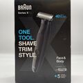 Braun Series X All-in-One Barttrimmer / Bodygroomer / Elektrorasierer Herren / H