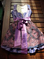 Dirndl Purple Rain von Astrid Söll Dirndl Couture Gr. 40