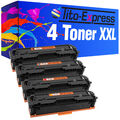 4er Set Toner XXL PlatinumSerie für Canon 054 H i-SENSYS LBP-621 Cw LBP-623 Cdw