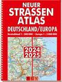 Neuer Straßenatlas Deutschland/Europa 2024/2025: Deutschland 1:300.000 | Europa 
