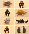 Playmobil Tiere z Auswahl ★ Affe Koala Schildkröte Gorilla Skorpion ★ ZOO Safari