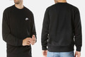 NIKE Herren Pullover  Sportswear Club Rundhalsshirt Sweatshirt Schwarz