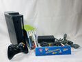 Microsoft Xbox 360 Konsole 1 Controller, Strom- & AV-Kabel 5 KOSTENLOSE SPIELE