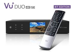 VU+ Duo 4K SE BT 2x DVB-S2X FBC Twin Tuner PVR ready Linux Receiver UHD 2160p