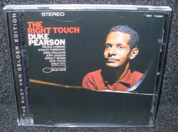 DUKE PEARSON       THE RIGHT TOUCH