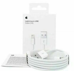 Original Apple Lightning Ladekabel für iPhone 11 X XR XS 8 8+ 7 7+ MD818ZM/A OVP