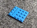 Lego 1 x 4315 + 4213 blau Scharnier Platte Gelenk männlich weiblich 1 x 4 4 x 4