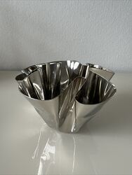 Philippi Design Windlicht/Vase "Margeaux" Edelstahl  Modern TOP Geschenk