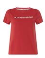 TOMMY SPORT T-Shirt aus Mesh - feuchtigkeitsregulierend in TRUE Red