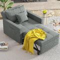 YODOLLA Schlafcouch 3-in-1 Schlafsessel Sofa mit schalaffunction Möbel Sessel