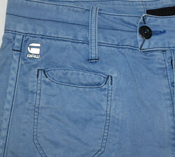 G-Star Jeans  Herren Bermuda Shorts RCT RAIL OMEGA 3D 1/2 SHORT W30 blau