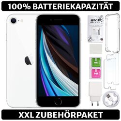 Apple iPhone SE 2020 - 64 128 256 GB - Schwarz Weiß Rot Silber - 100% Batterie