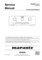Service Manual-Anleitung für Marantz SR-5008 