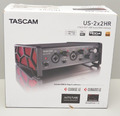 Tascam US-2x2HR USB MIDI Audio Interface 2 Mic Eingänge 2 Ausgänge Neu &Rechnung