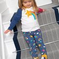 Kite Bio Polka Dot Sonne Regenbogen Planet Leggings Hose 0-3