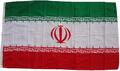 Flagge Iran 90 x 150 cm Fahne mit 2 Ösen 100g/m² Stoffgewicht Hissflagge für