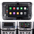 2+32GB Android 12 Carplay Autoradio GPS Navi Wifi Für VW Passat B6 B7 CC Magotan