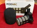 Rode PodMic Dynamisches Broadcast-Qualität Podcast Mikrofon (mit Popschutz) TOP