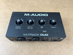 Audio Interface M-Audio M-Track Duo Audio 48 kHz USB Soundkarte Schwarz