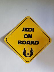 Star Wars Jedi an Bord Auto Aufkleber Aufkleber