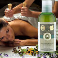AGAFIA'S BANKA 100 % BIO Massageöl entspannend SALBEI + LAVENDEL + Leinöl 170ml