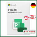 MS Project 2021 Professional 1 Gerät Kein Abo | Lebenszeit | Online Aktivierung