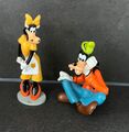 2 x Disney Figur Klarabella Kuh + Goofy Disney Store Mickey Maus Comic