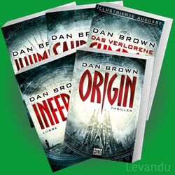ROBERT LANGDON 1-5 | DAN BROWN | Illuminati + Sakrileg + Inferno + Origin + ...