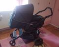 Kombikinderwagen Kinderwagen Peg Perego Book plus schwarz