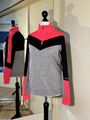 Bogner Fire+Ice Women's Ski Sweater Jumper Eda Grey Black Pink Size L