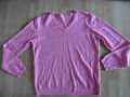 rosa Basic Pullover mit V-Ausschnitt Gr. M TOP BSU115