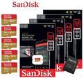 SanDisk EXTREME 32GB 64GB 128GB 256GB Micro SD SDHC SDXC Speicherkarte A2 4K DE
