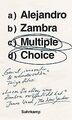 Multiple Choice von Zambra, Alejandro | Buch | Zustand sehr gut